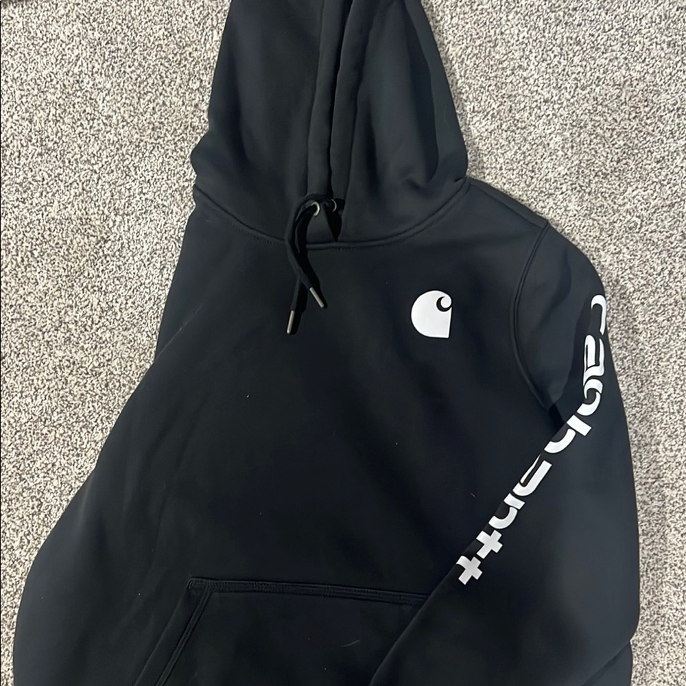 Carhartt Black Pullover Hoodie